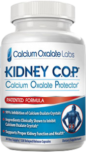 Kidney C.O.P.® | Helps reduce and stop the formation and growth of calcium oxalate crystals